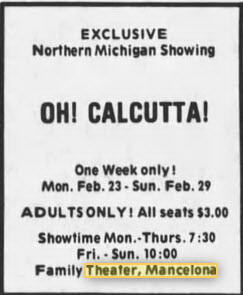 Lona Theatre - 23 FEB 1976 AD